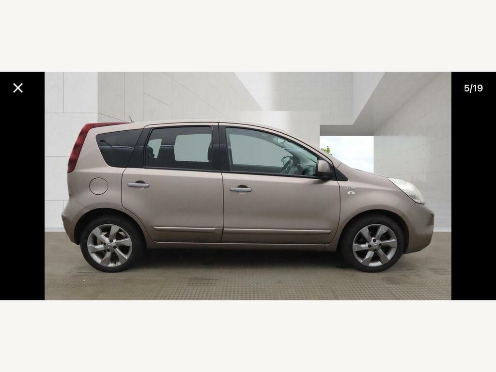 Nissan Note 1.6 16V N-tec Euro 5 Beige #6