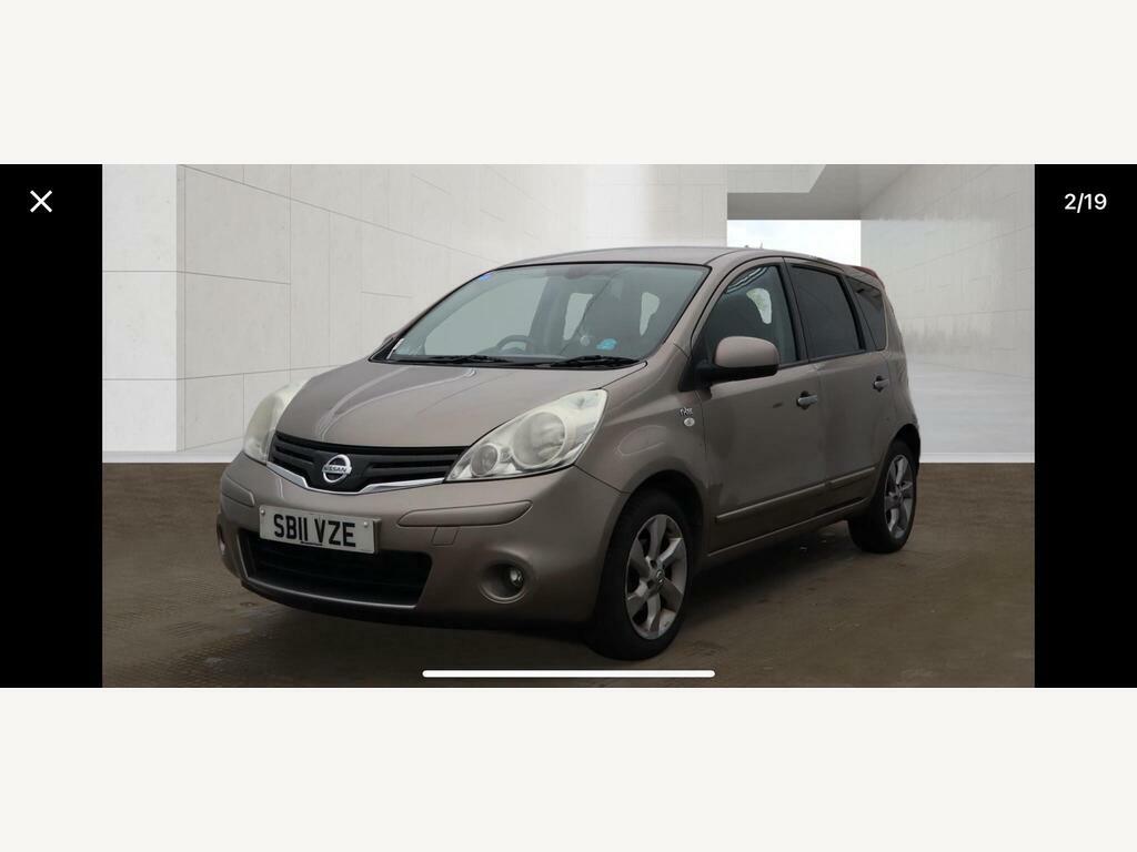 Nissan Note 1.6 16V N-tec Euro 5 Beige #2