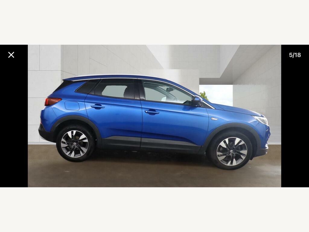 Vauxhall Grandland X 1.2 Turbo Sport Nav Euro 6 S S Blue #4