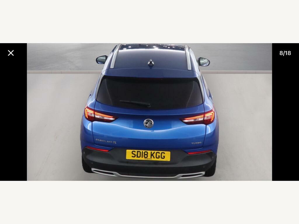 Vauxhall Grandland X 1.2 Turbo Sport Nav Euro 6 S S Blue #5
