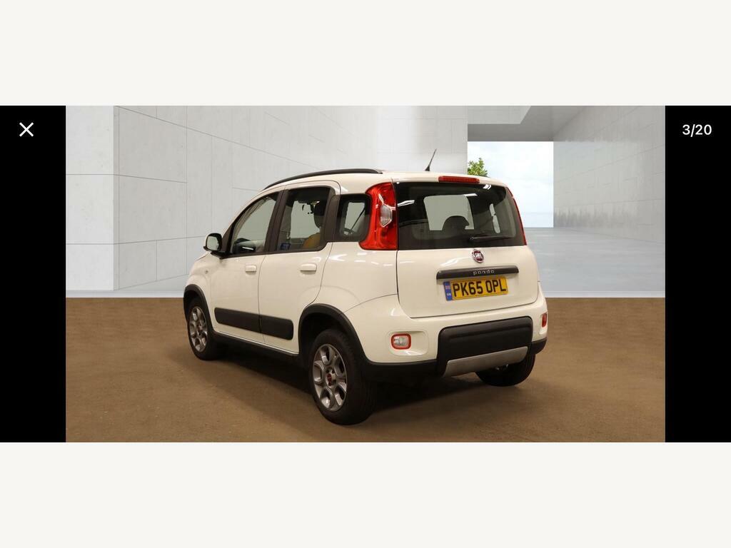 Fiat Panda 0.9 Twinair Trekking Euro 6 S S White #3
