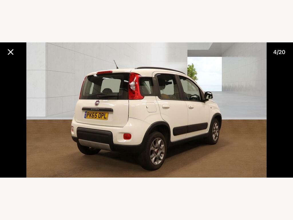 Fiat Panda 0.9 Twinair Trekking Euro 6 S S White #4