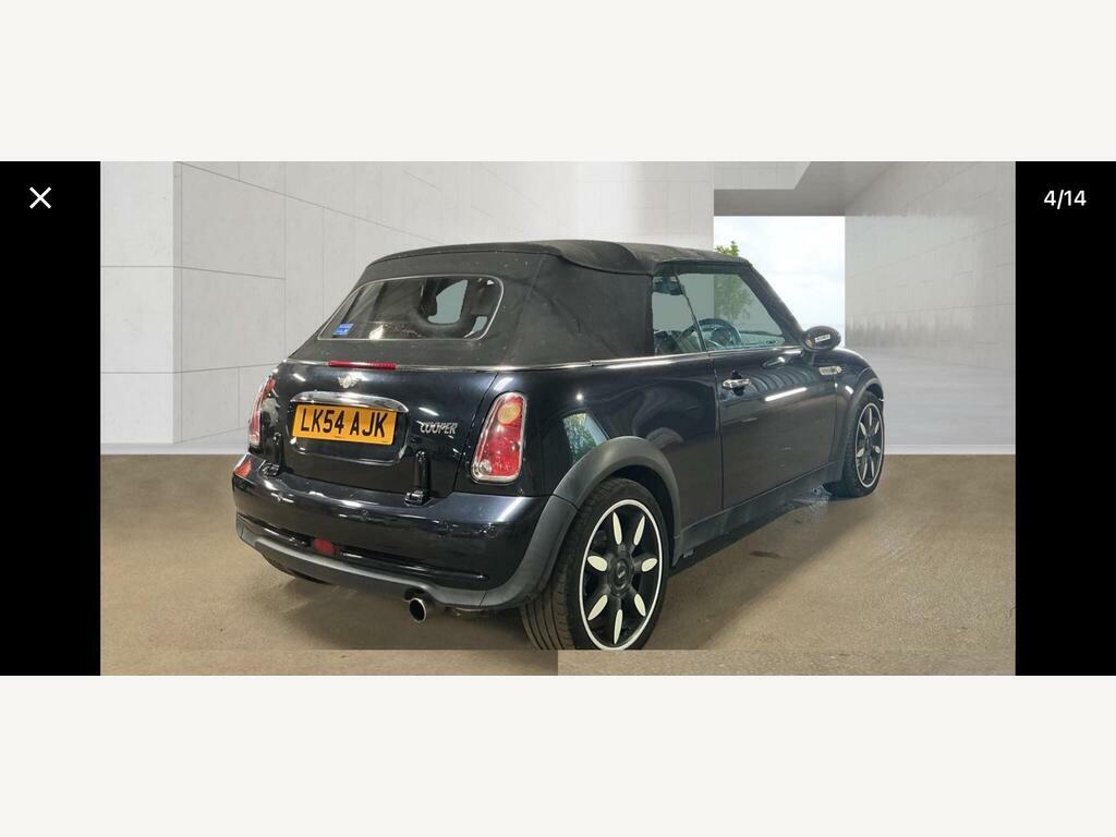 Mini Convertible 1.6 Cooper Sidewalk Cvt Euro 4 LK54AJK Black #6