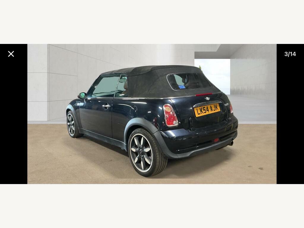Mini Convertible 1.6 Cooper Sidewalk Cvt Euro 4 LK54AJK Black #4