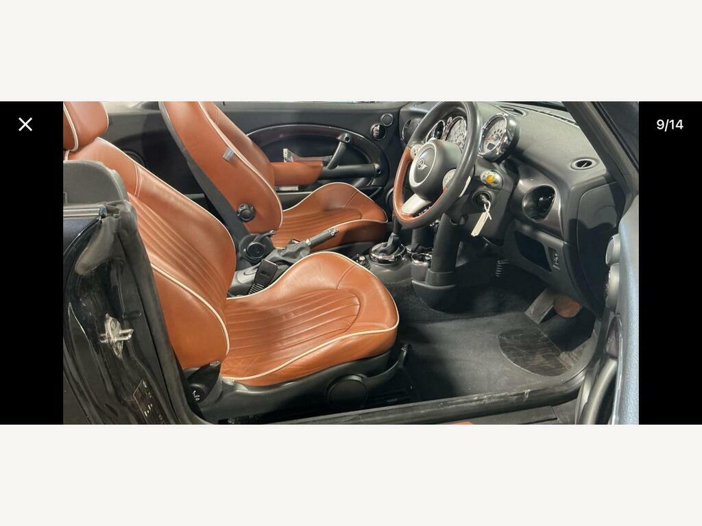Mini Convertible 1.6 Cooper Sidewalk Cvt Euro 4 LK54AJK Black #2