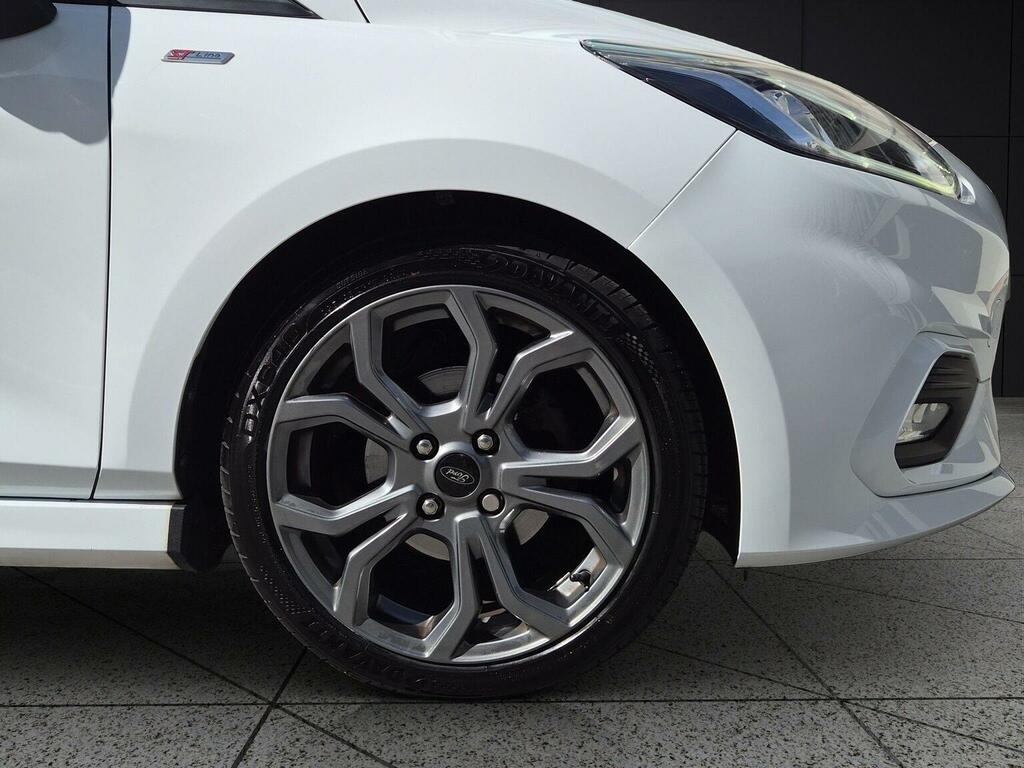 Ford Fiesta 1.0T Ecoboost St-line Euro 6 Ss White #5