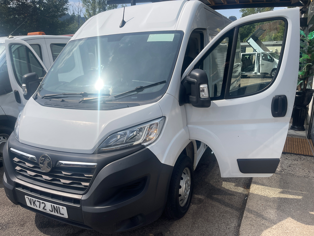 Vauxhall Movano L3h2 F3500 Edition Facelift Lwb L3 VK72JNL White #2