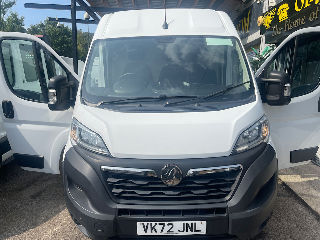 Vauxhall Movano L3h2 F3500 Edition Facelift Lwb L3 VK72JNL White #4