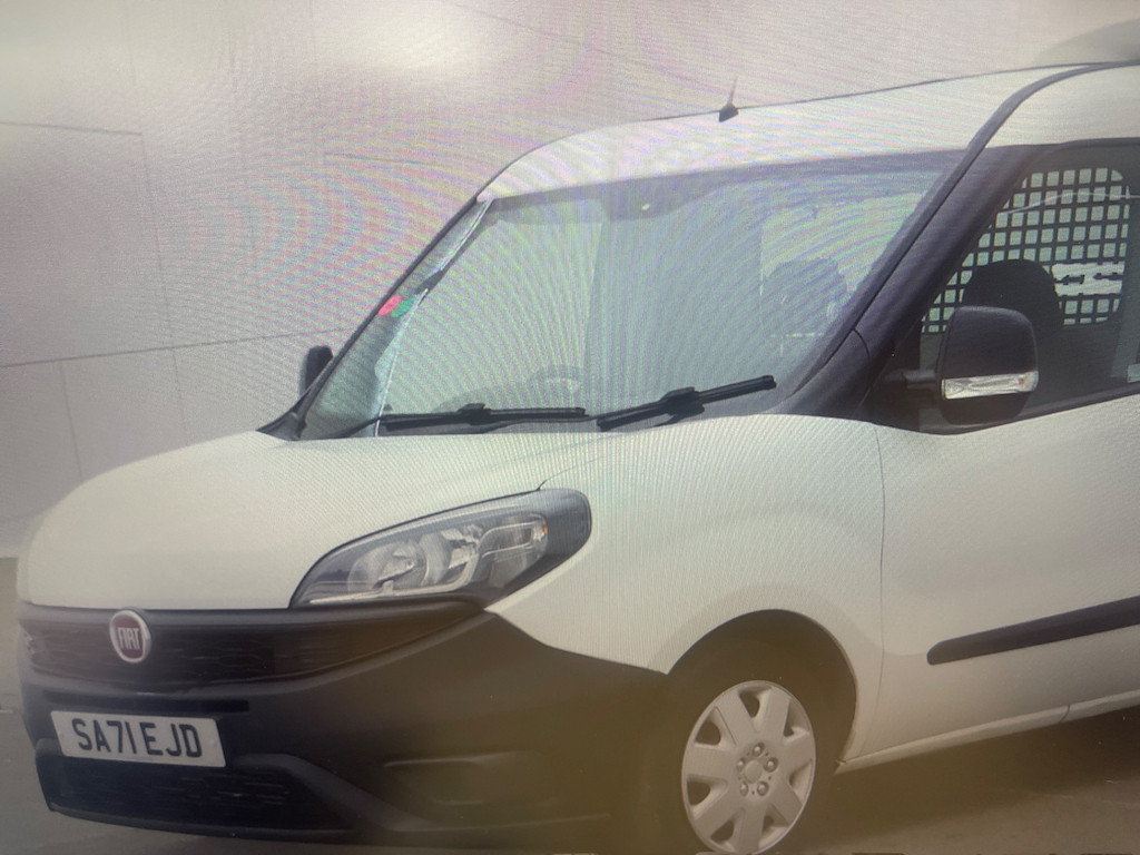 Fiat Doblo 16V Multijet II Dropside Pick Up White #3