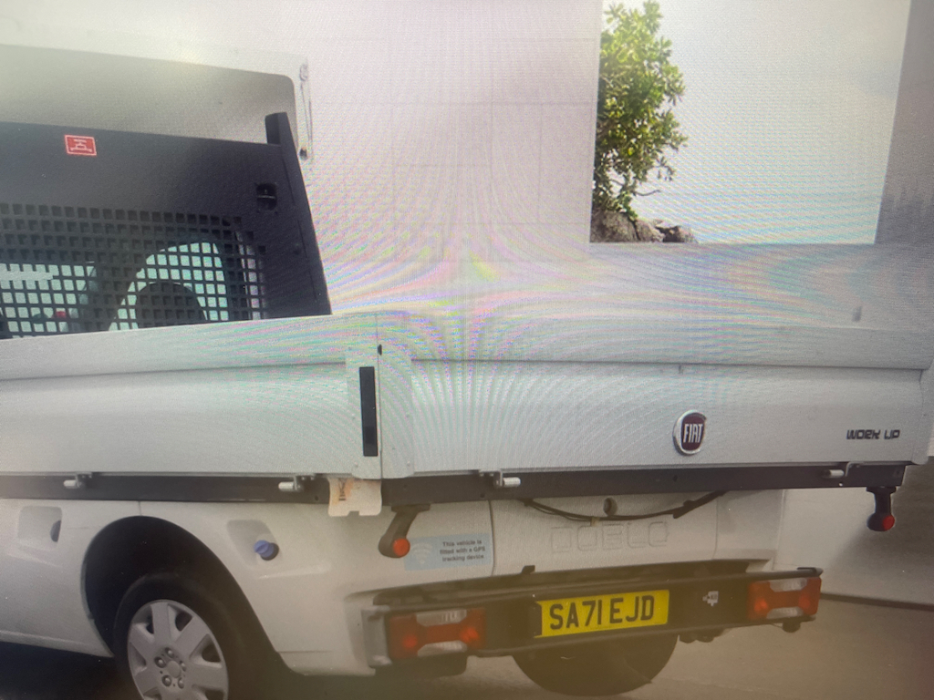 Fiat Doblo 16V Multijet II Dropside Pick Up White #2