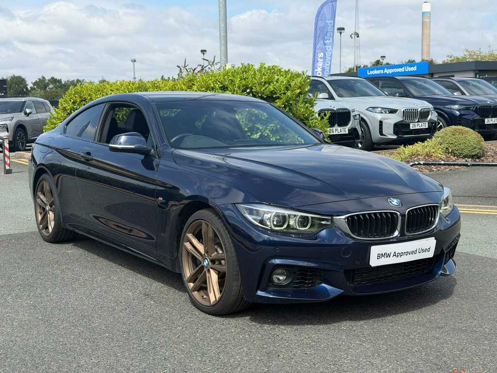 BMW 4 Series 435D Xdrive M Sport Professional Media Blue