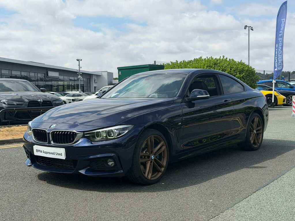 BMW 4 Series 435D Xdrive M Sport Professional Media Blue #3