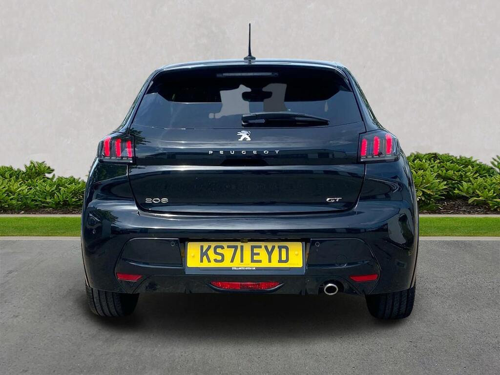 Peugeot 208 1.2 Puretech Gt Hatchback Euro 6 KS71EYD Black #4