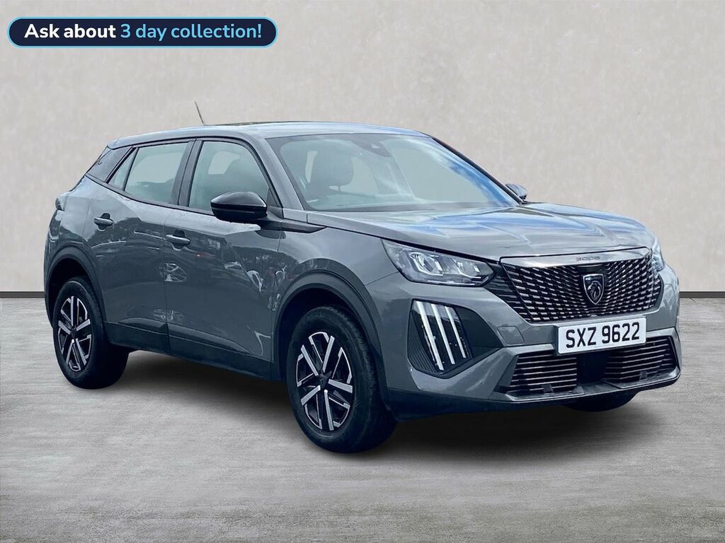 Peugeot 2008 1.2 Puretech Active Suv Euro 6 SXZ9622 Grey