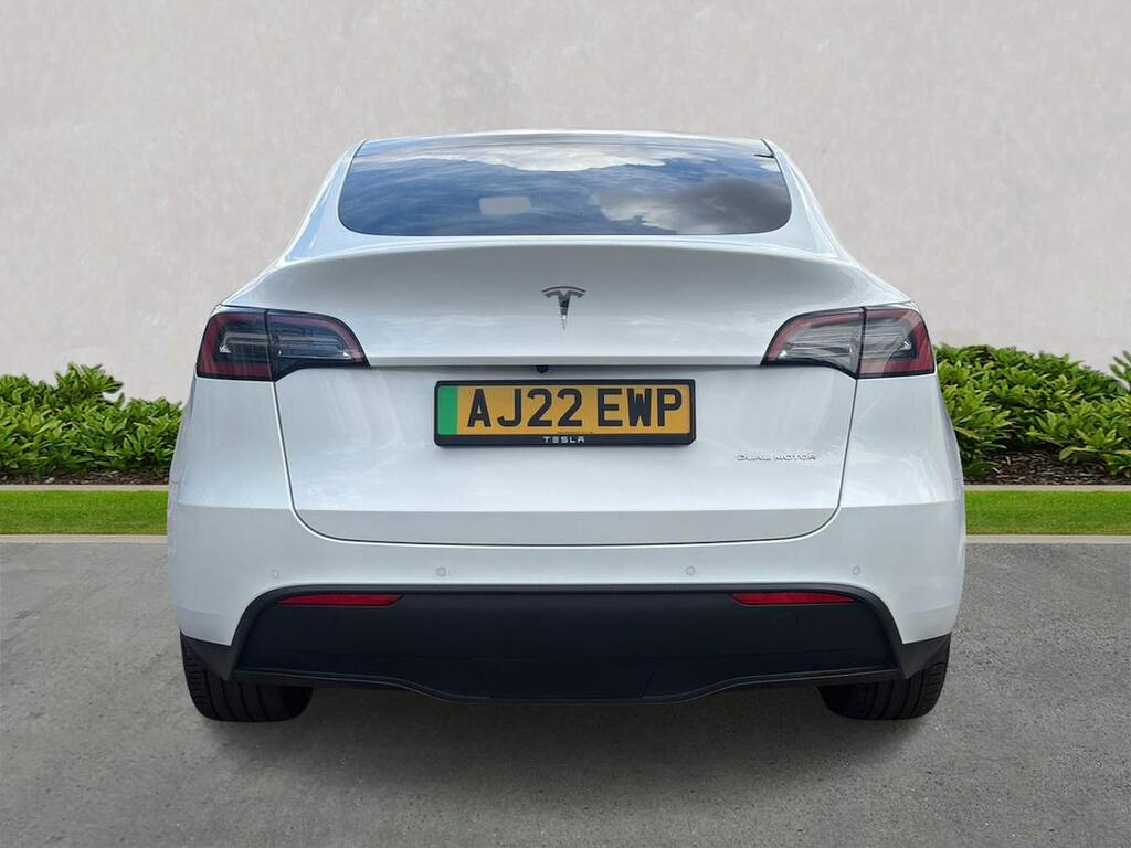 Tesla Model Y Dual Motor Long Range Suv 4Wde AJ22EWP White #4