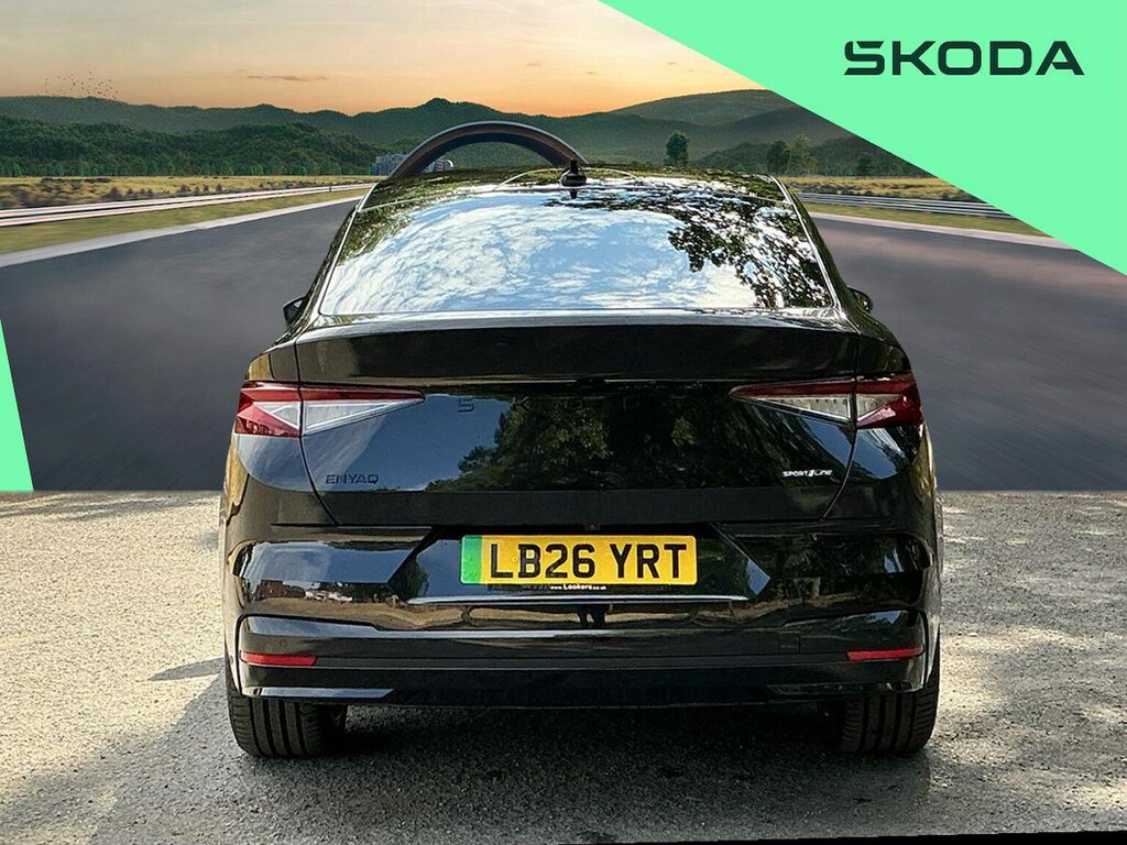 Skoda ENYAQ 82Kwh 85X Sportline Coupe 4Wd 2 Black #4