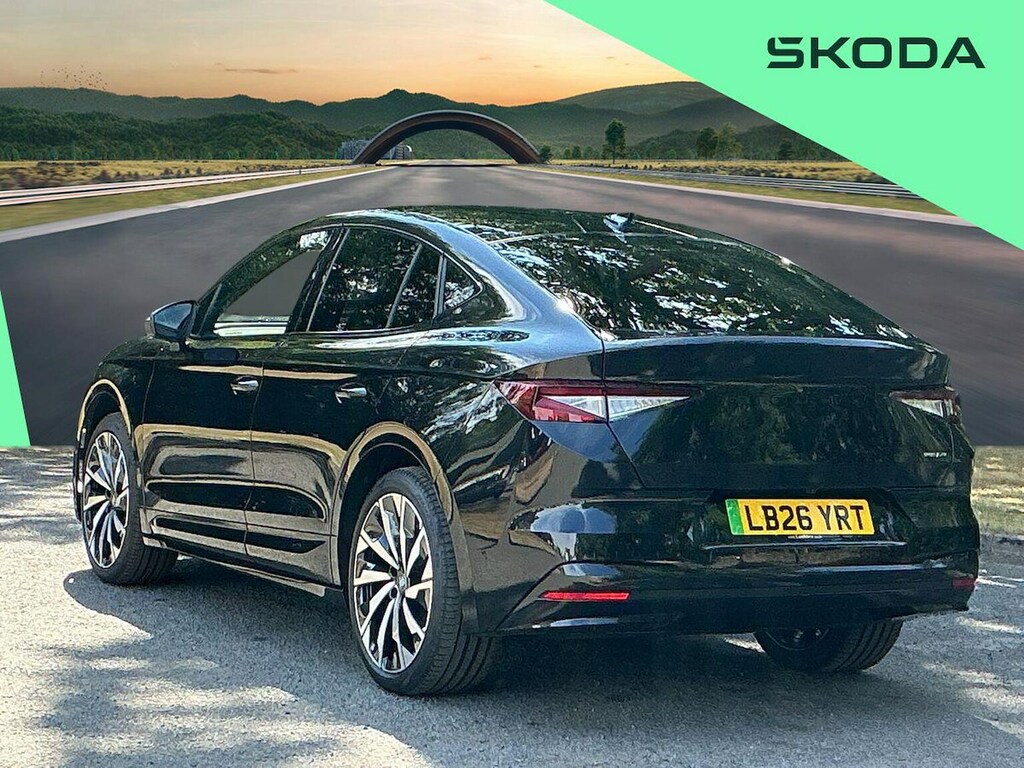 Skoda ENYAQ 82Kwh 85X Sportline Coupe 4Wd 2 Black #2