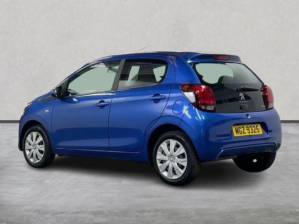 Peugeot 108 1.0 Active Hatchback Euro 6 72 MGZ9325 Blue #2