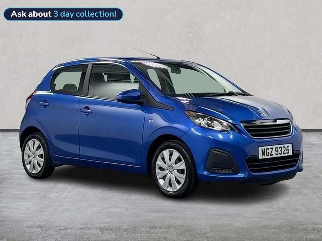 Peugeot 108 1.0 Active Hatchback Euro 6 72 Blue