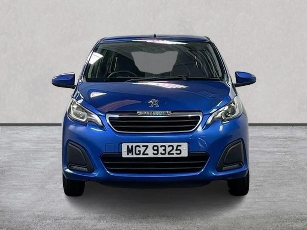 Peugeot 108 1.0 Active Hatchback Euro 6 72 MGZ9325 Blue #5