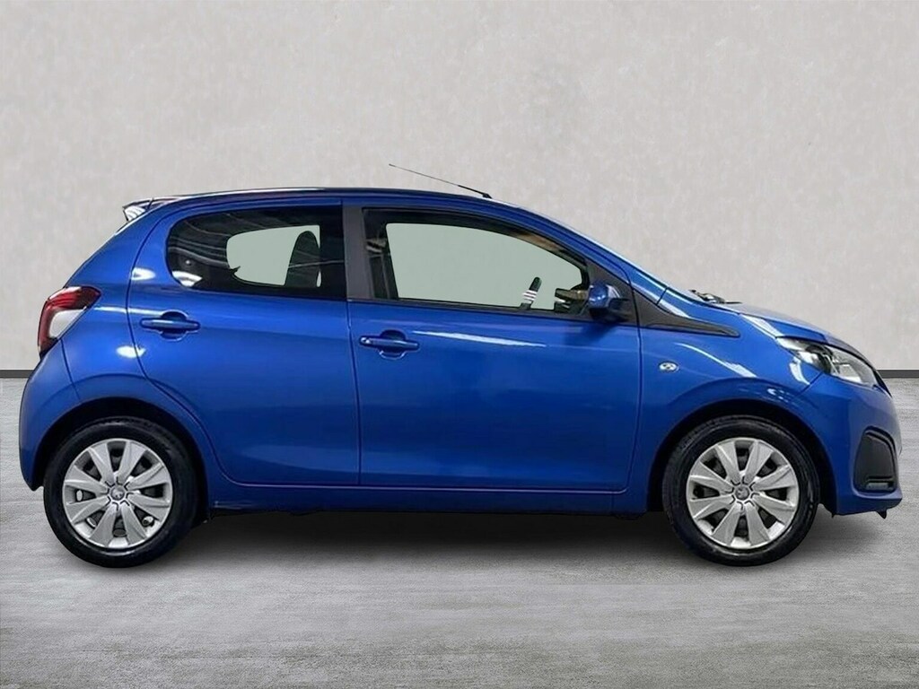 Peugeot 108 1.0 Active Hatchback Euro 6 72 MGZ9325 Blue #3