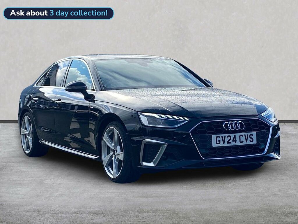 Audi A4 2.0 Tfsi 40 S Line Saloon S Tronic Euro Black