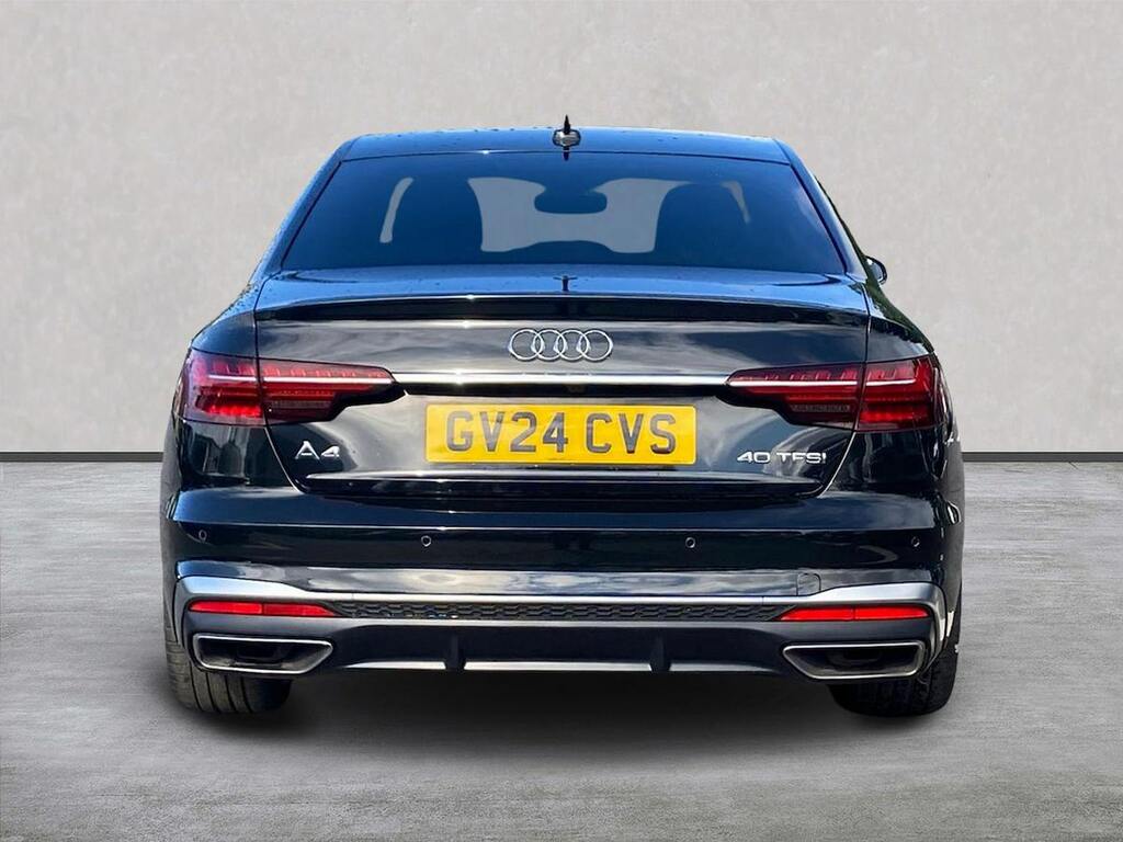 Audi A4 2.0 Tfsi 40 S Line Saloon S Tronic Euro GV24CVS Black #4