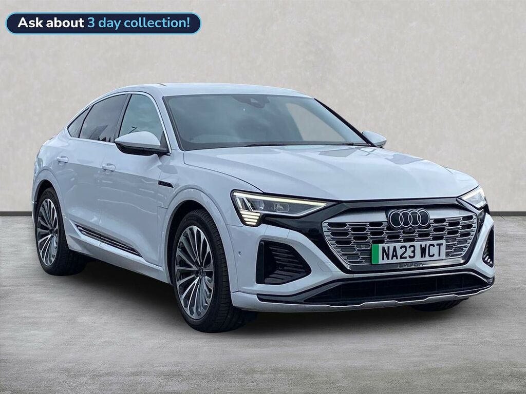 Audi Q8 e tron 55 S Line Sportback Quattro 114K White