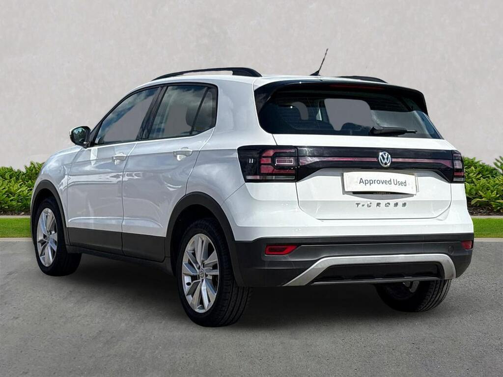Volkswagen T-Cross 1.0 Tsi Se Suv Euro 6 Ss 110 PK70AEJ White #2