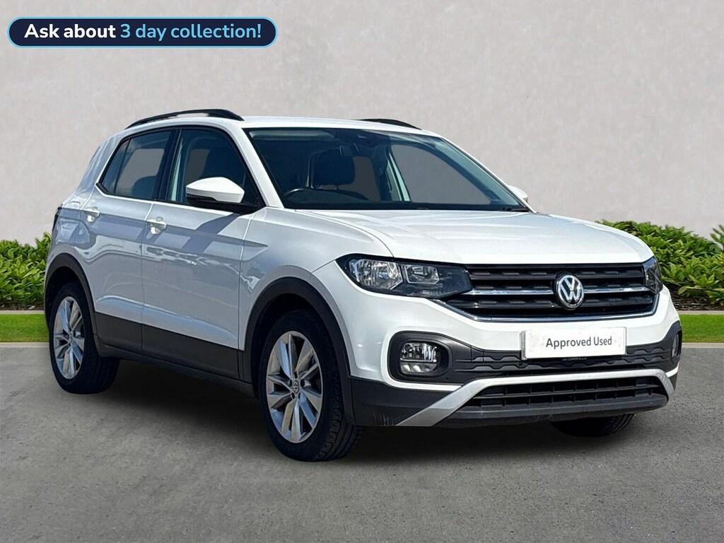 Volkswagen T-Cross 1.0 Tsi Se Suv Euro 6 Ss 110 PK70AEJ White