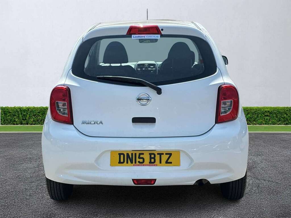 Nissan Micra 1.2 Visia Cvt White #4