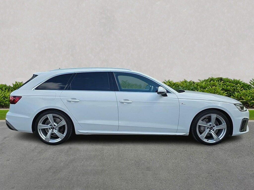 Audi A4 2.0 Tfsi 40 S Line Estate S Tronic Euro VE73DFF White #3