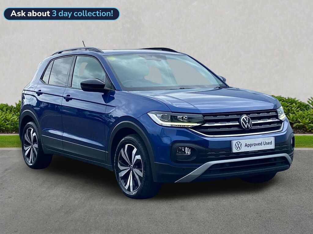 Volkswagen T-Cross 1.0 Tsi Black Edition Suv Euro 6 Blue