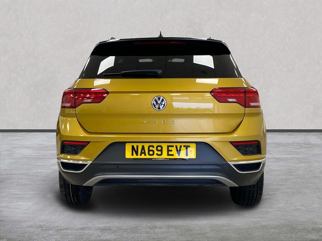 Volkswagen T-Roc 1.5 Tsi Gpf Evo Design Suv Euro NA69EVT Yellow #4