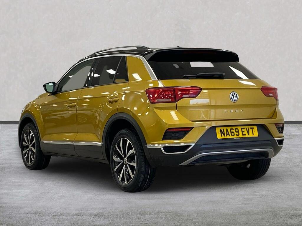 Volkswagen T-Roc 1.5 Tsi Gpf Evo Design Suv Euro NA69EVT Yellow #2