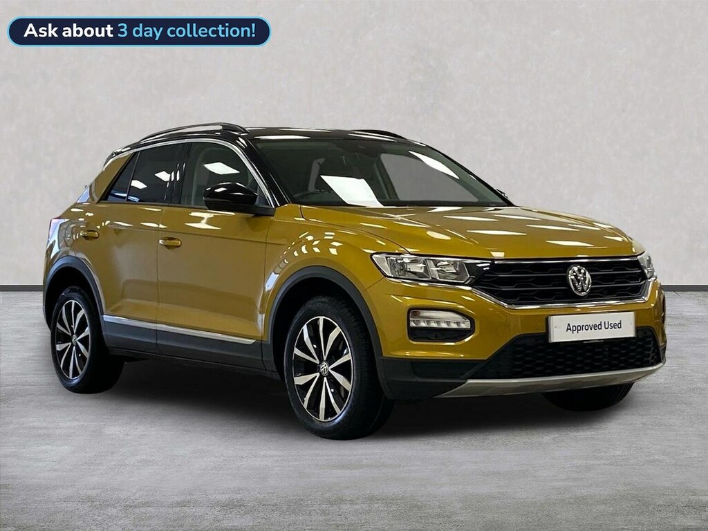 Volkswagen T-Roc 1.5 Tsi Gpf Evo Design Suv Euro Yellow