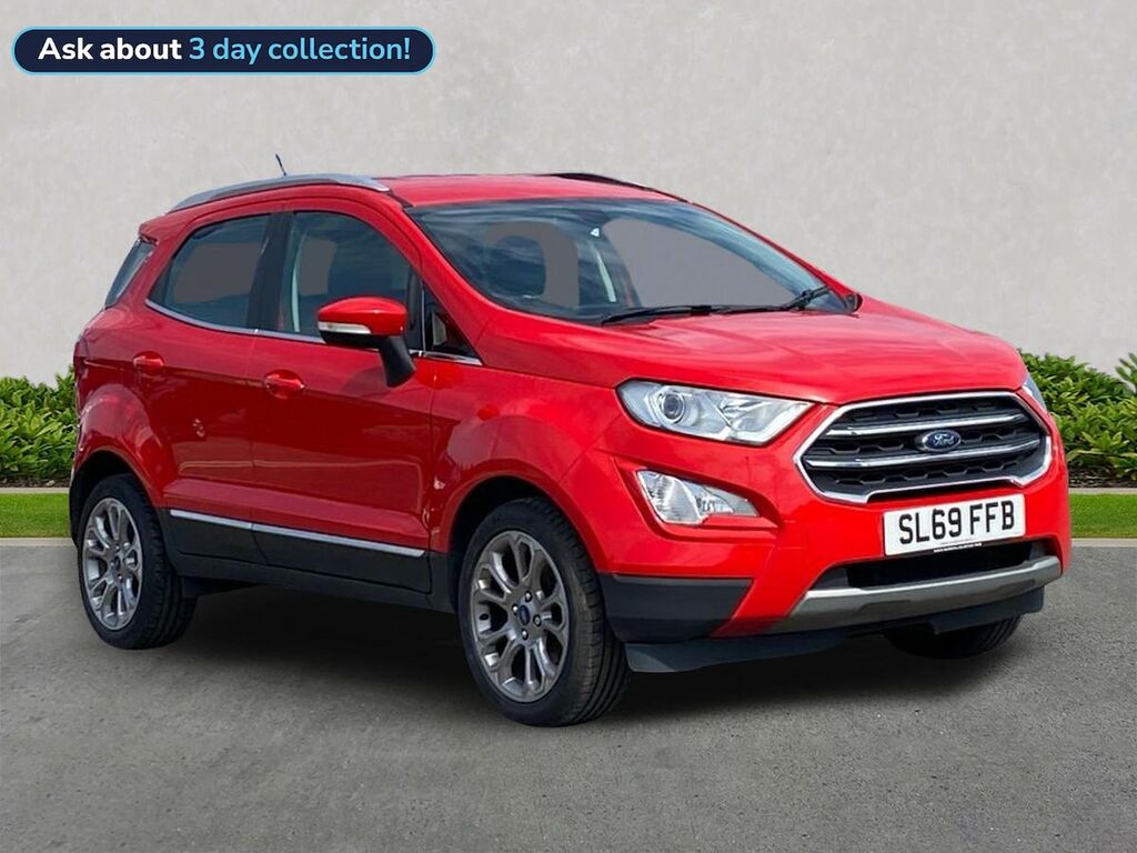 Ford Ecosport 1.0T Ecoboost Gpf Titanium Suv E Red