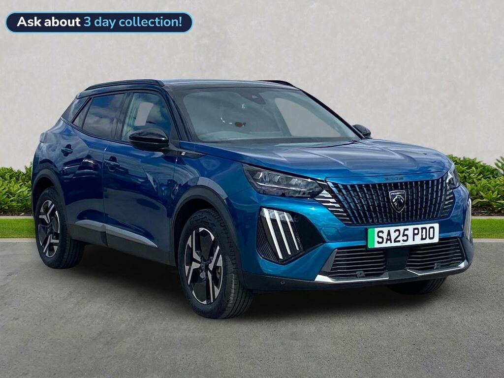 Peugeot e-2008 100Kw Gt 50Kwh SA25PDO Blue