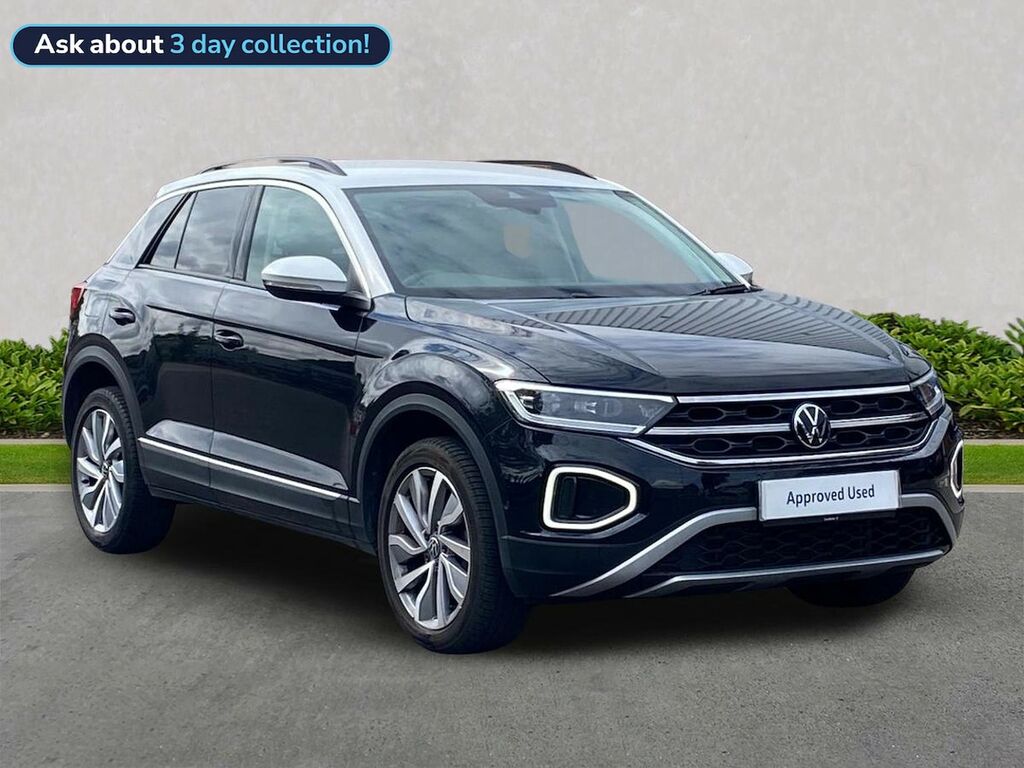Volkswagen T-Roc 1.5 Tsi Style Suv Euro 6 Ss NC23XXV Black
