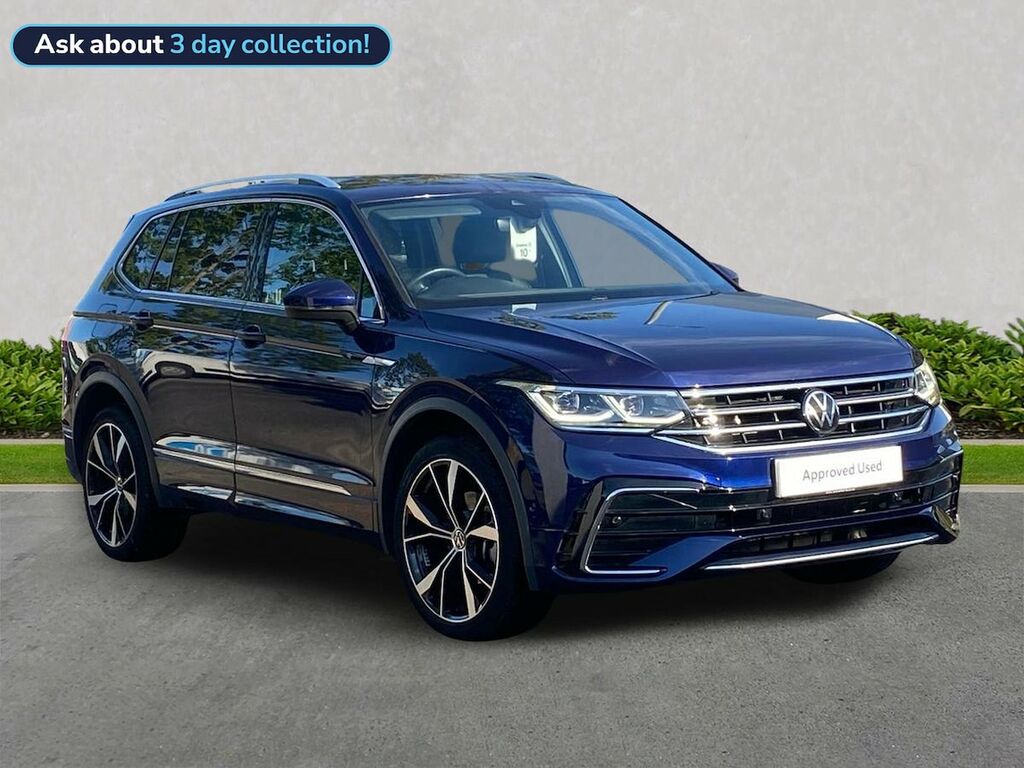 Volkswagen Tiguan Allspace 1.5 Tsi R-line Suv Dsg Euro 6 Ss 15 Blue