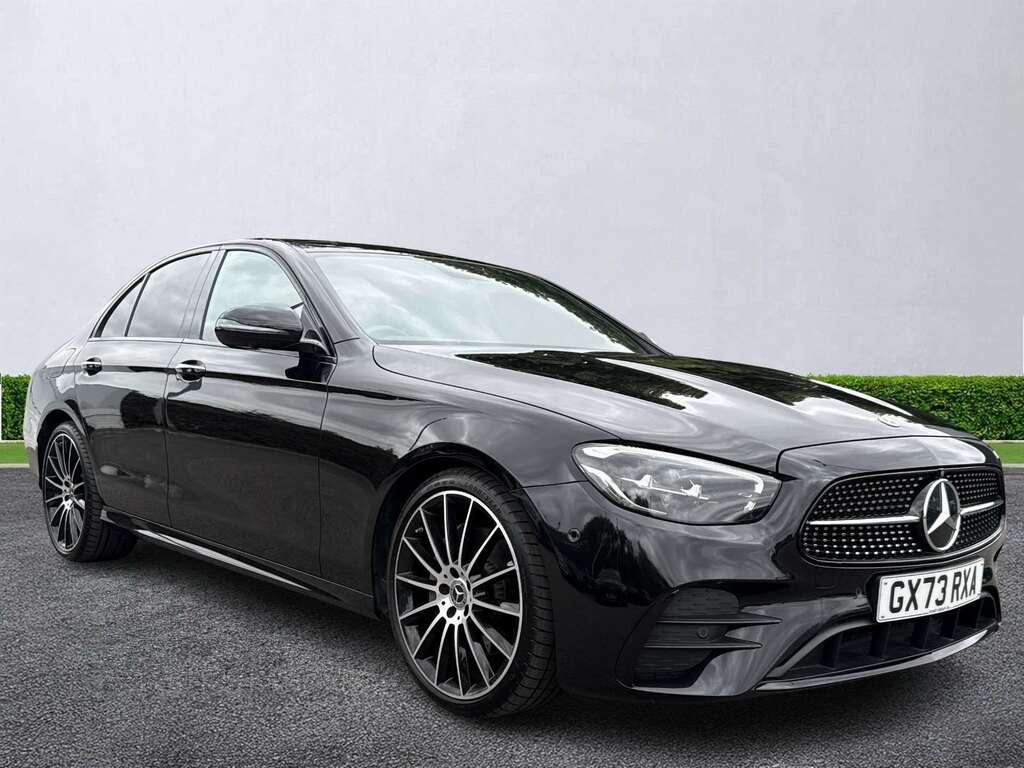 Mercedes-Benz E Class E220d 200 Amg Line Night Ed Prem 9G-tronic Black