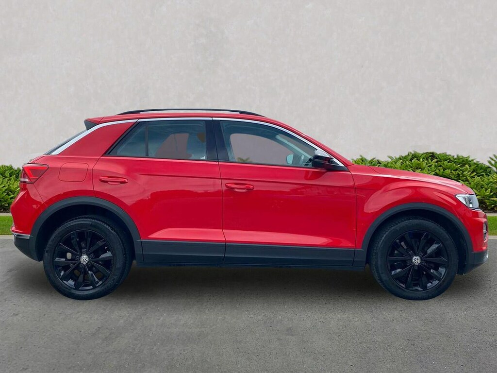 Volkswagen T-Roc 1.0 Tsi Se Suv Euro 6 Ss 115 PE68OAB Red #3