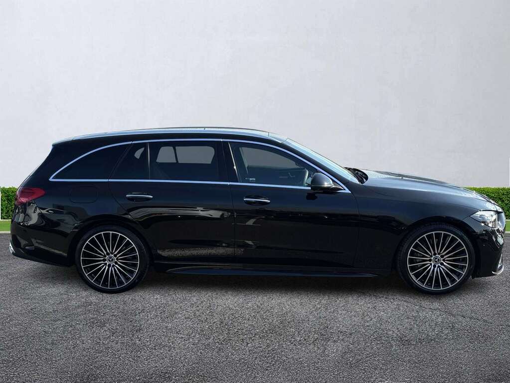 Mercedes-Benz C Class C200 Amg Line Premium Plus 9G-tronic Black #3