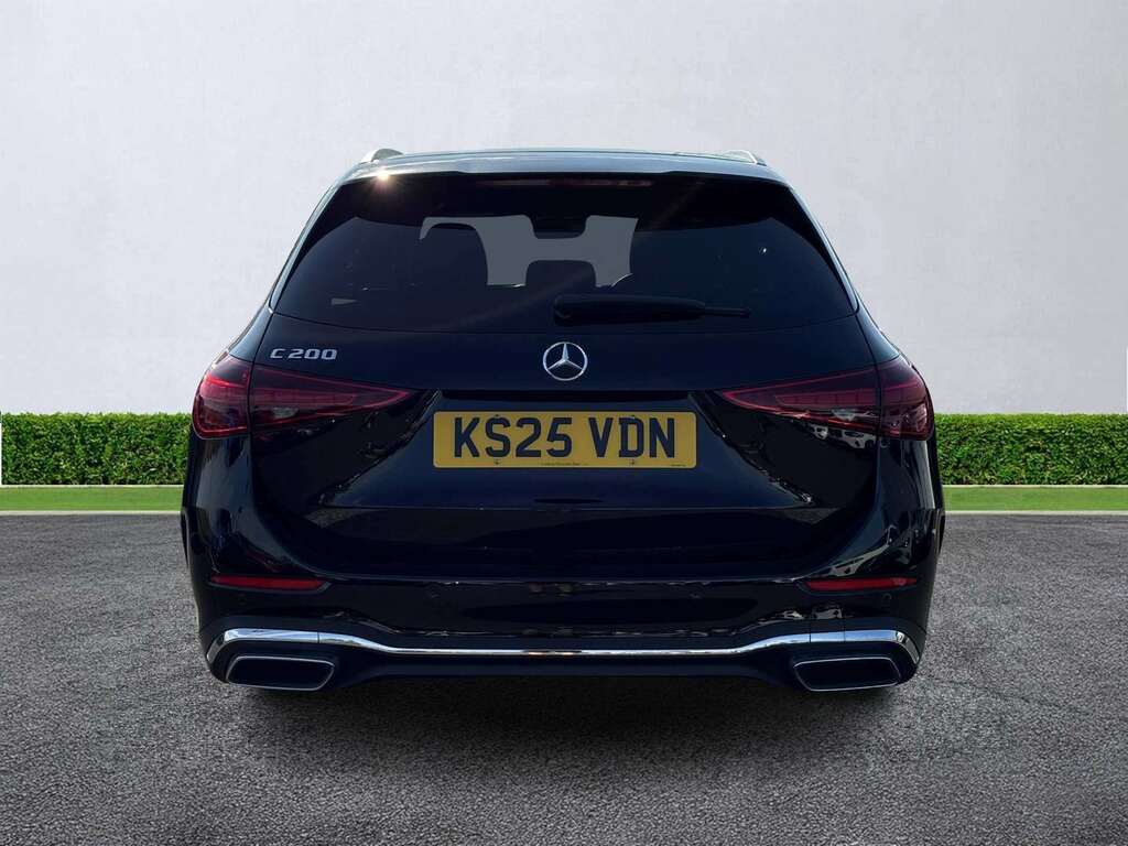 Mercedes-Benz C Class C200 Amg Line Premium Plus 9G-tronic Black #4