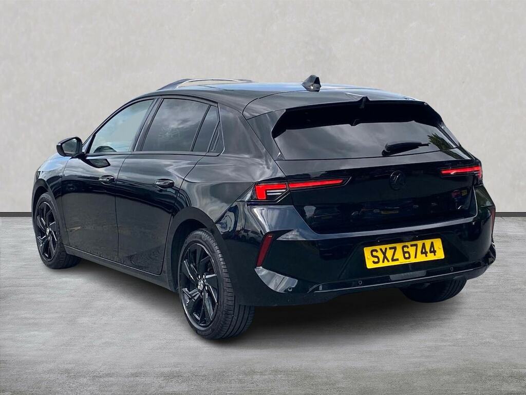 Vauxhall Astra Vauxhall Astra 1.2 Turbo 130 Gs Line SXZ6744 Black #2