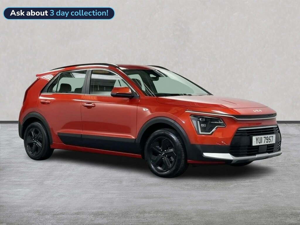 Kia Niro Niro 1.6 Gdi Hybrid 2 Dct Estate YUI7957 Orange