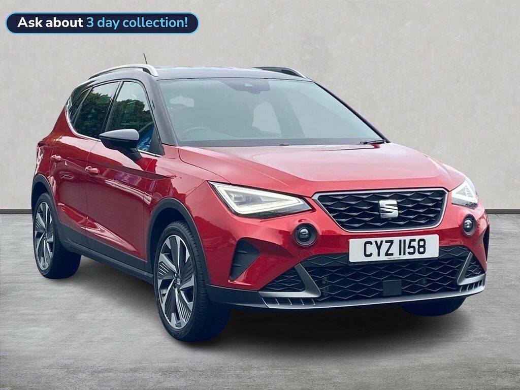 Seat Arona Arona 1.0 Tsi 110 Fr Sport Hatchback Red