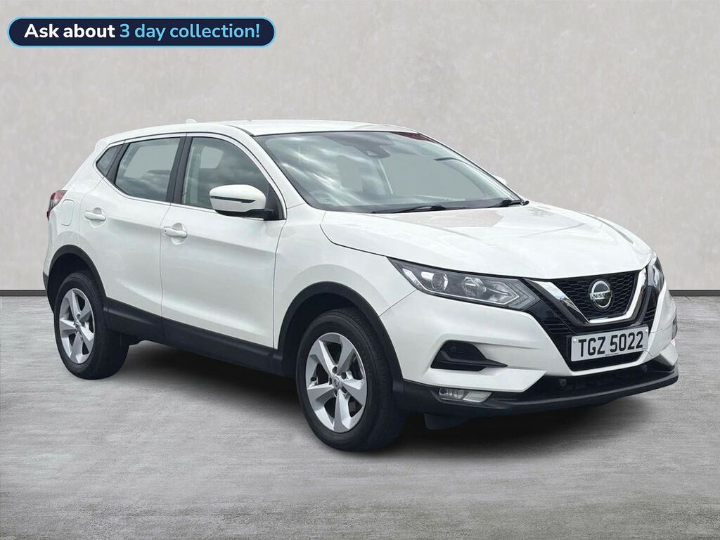 Nissan Qashqai 1.3 Dig-t Acenta Premium Suv Eur TGZ5022 White