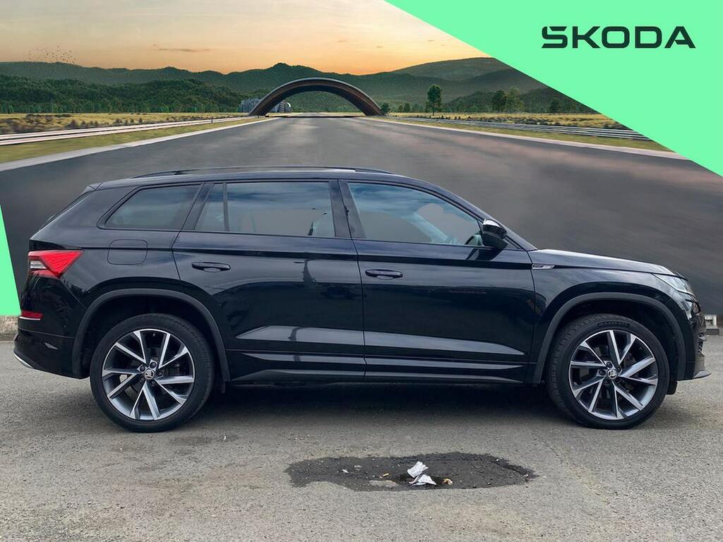 Skoda Kodiaq 2.0 Tsi Sportline Suv Dsg 4Wd Euro 6 S SL21JJX Black #3