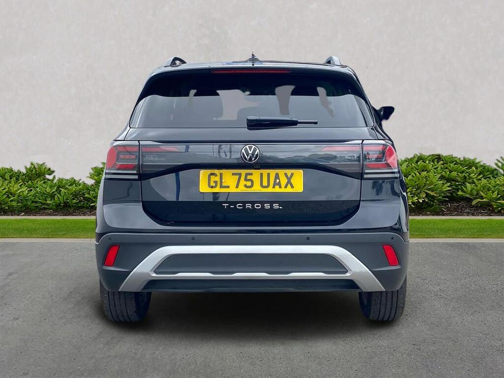 Volkswagen T-Cross 1.0 Tsi Match Suv Dsg Euro 6 Ss 115 GL75UAX Black #3
